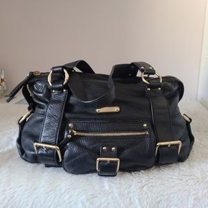 Michael Kors Pebbled satchel purse